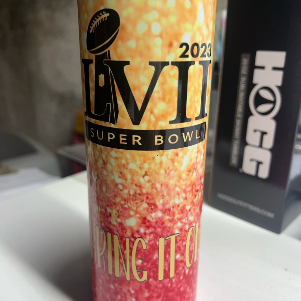 20 oz Hogg Stainless Sublimated Tumbler, KC Chiefs